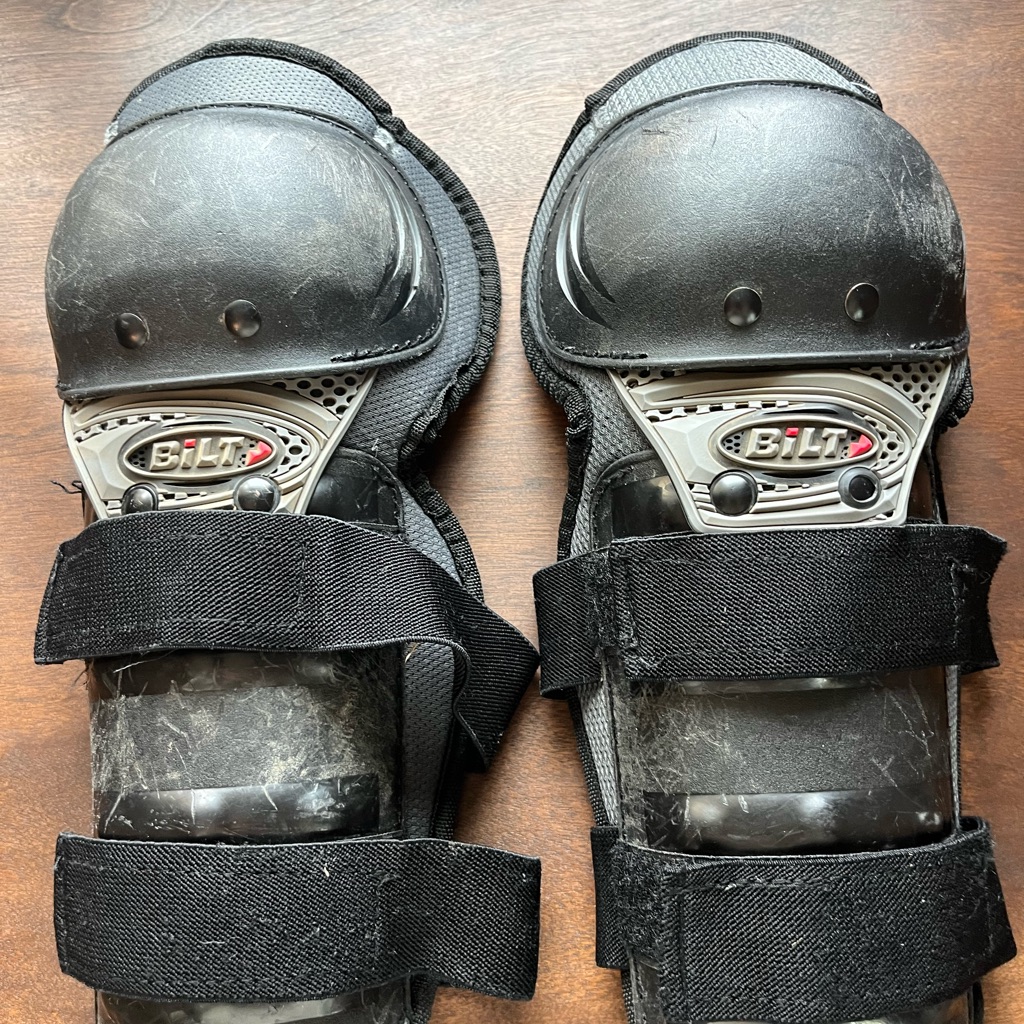 Bilt Kids Black Knee Pads